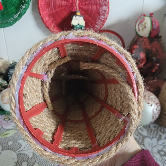 Christmas Tree Jute Twine Set of 2 - Picture 7 of 16